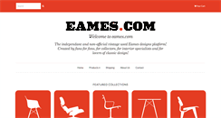 Desktop Screenshot of eames.com