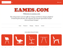Tablet Screenshot of eames.com